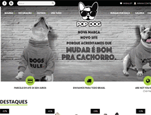 Tablet Screenshot of lojapopdog.com